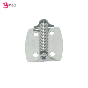 304不锈钢弹簧合页铰链自动闭门回弹合页自动关门2寸柜门小合页