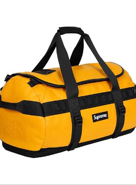 THE NORTH FACE X SUPREME 联名露营旅行包 桶包 全皮全新现货