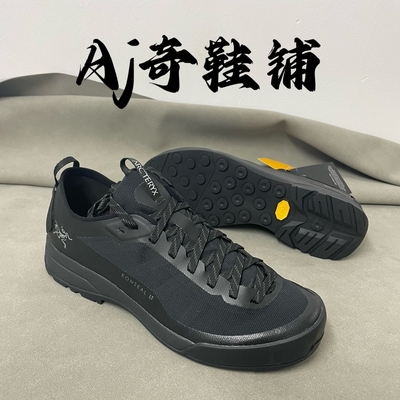 Arcteryx始祖鸟 Konseal Lt  黑色低帮徒步鞋 跑步鞋 L07297600