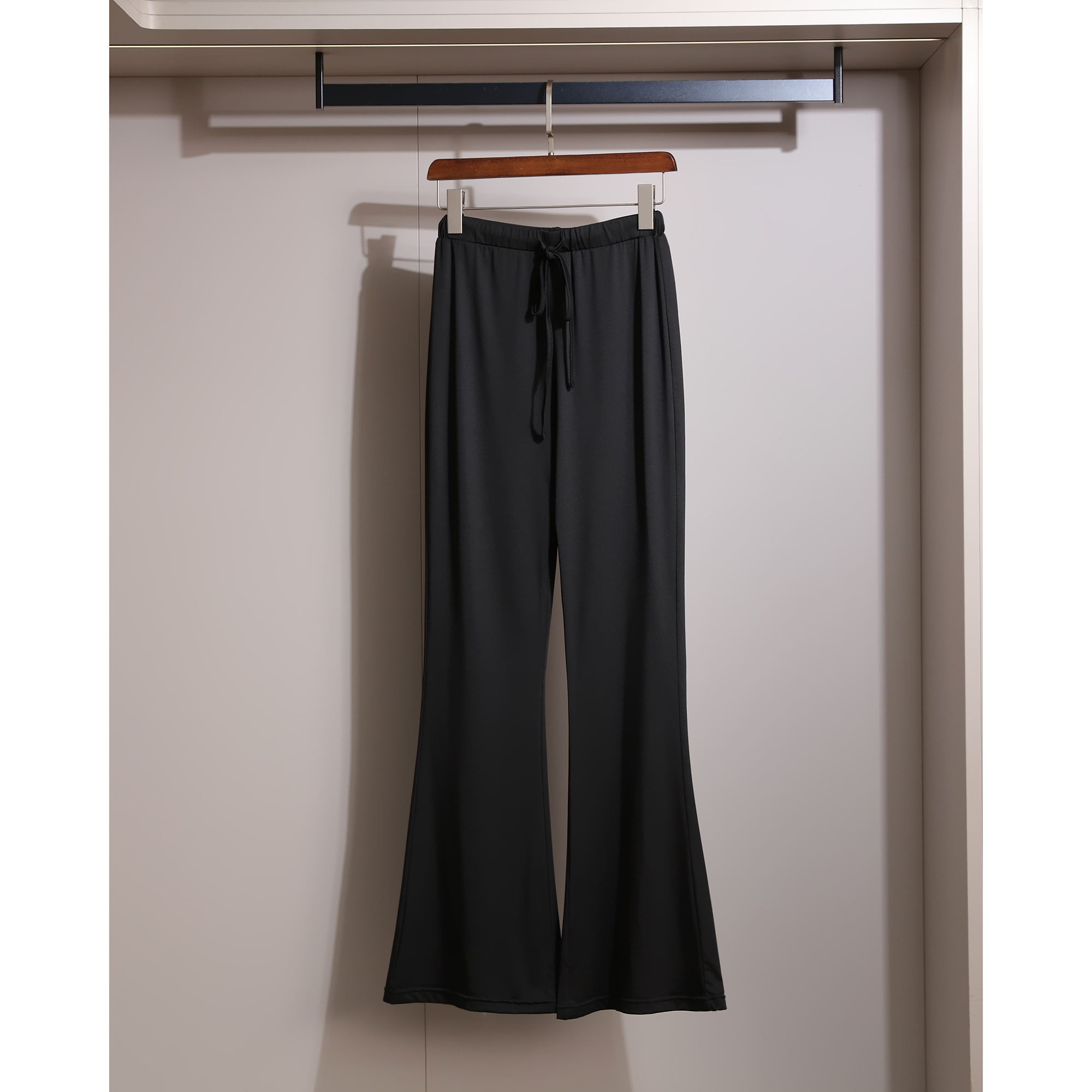 生哥家 赶紧收！外贸纯原！女士松紧腰超显瘦百搭微喇瑜伽裤