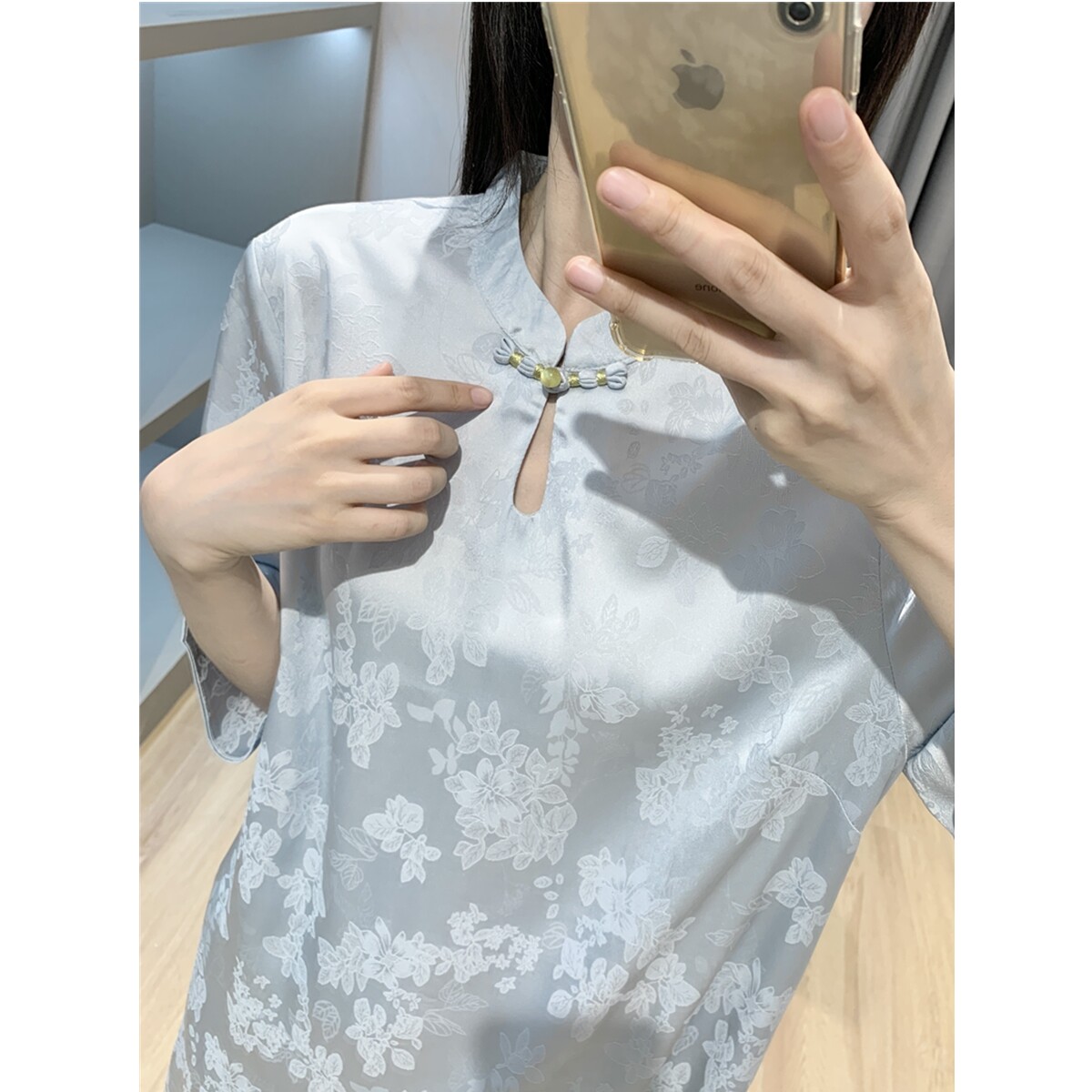 生哥家 捡漏300+好货！夏季轻奢女士高级感百搭香云缎旗袍连衣裙