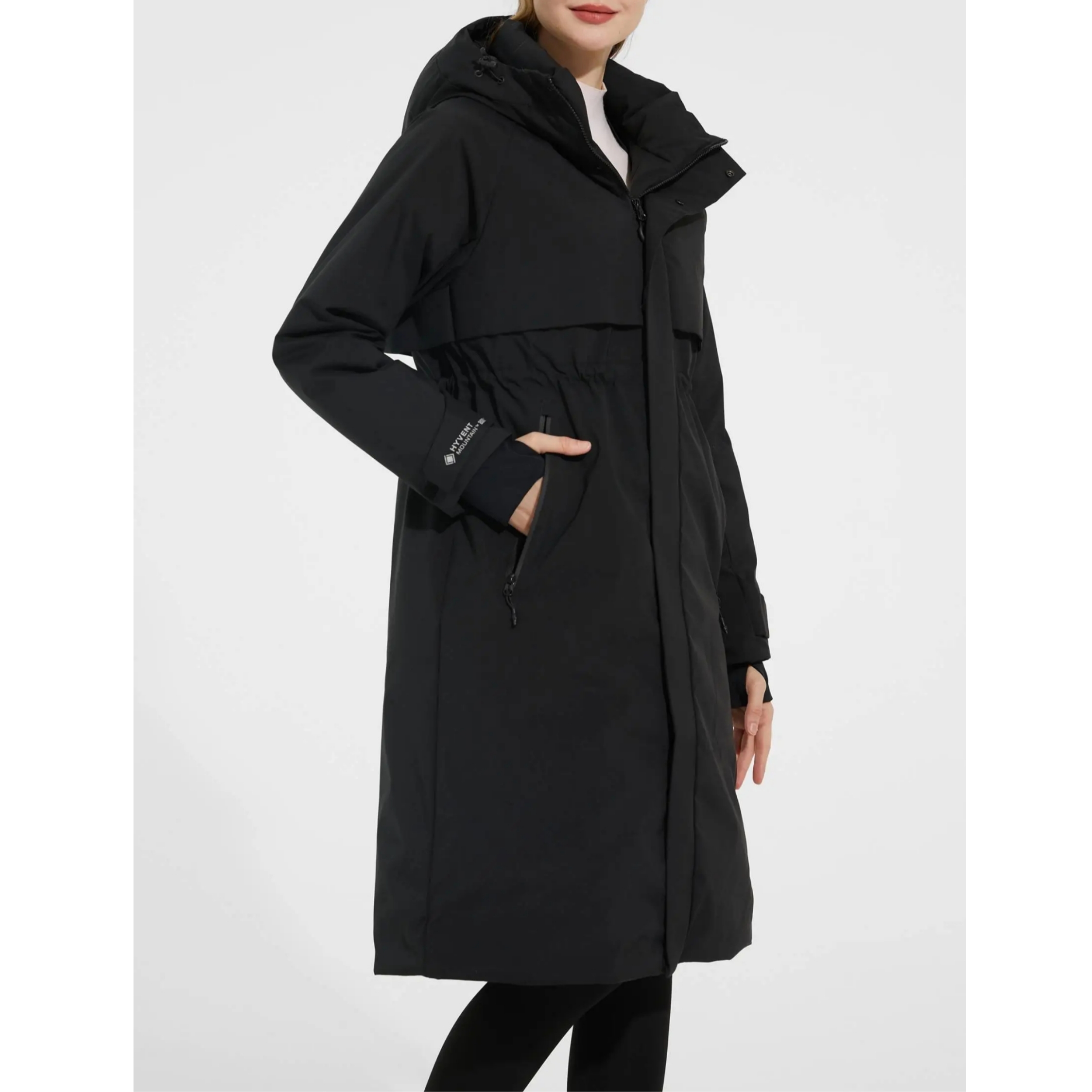 生哥家 年度战衣！极寒系列90白鹅绒高端女士中长款滑雪服羽绒服