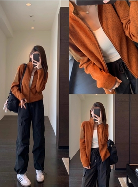 生哥家 捡漏500+的COV抓绒衣！秋冬男女款加绒保暖立领卫衣外套