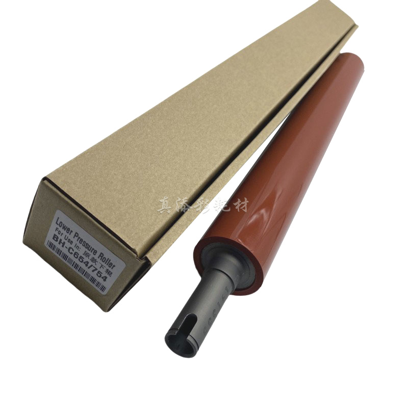 原款柯美 美能达BH C754 654定影压力辊 加热辊 下辊 橡胶辊