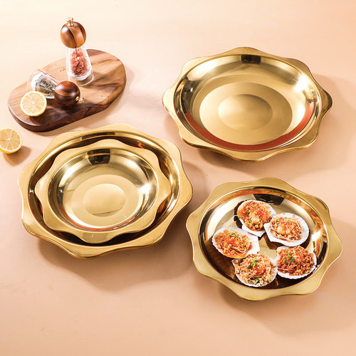 龙虾专用盘子麻辣香锅盆饭店专用