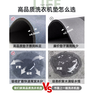 滚筒洗衣机防尘罩盖垫家用冰箱盖布盖巾硅藻泥吸水防滑防晒垫子