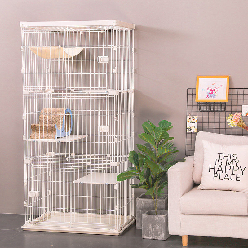 爱丽思日本款木质猫笼宠物幼猫成猫两层三层猫舍英短折耳猫咪别墅