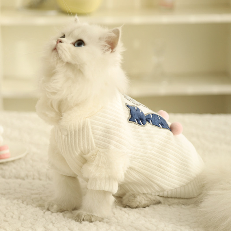 猫咪衣服冬季保暖狗狗毛衣小猫衣服可爱幼猫过冬宠物狗防掉毛冬装