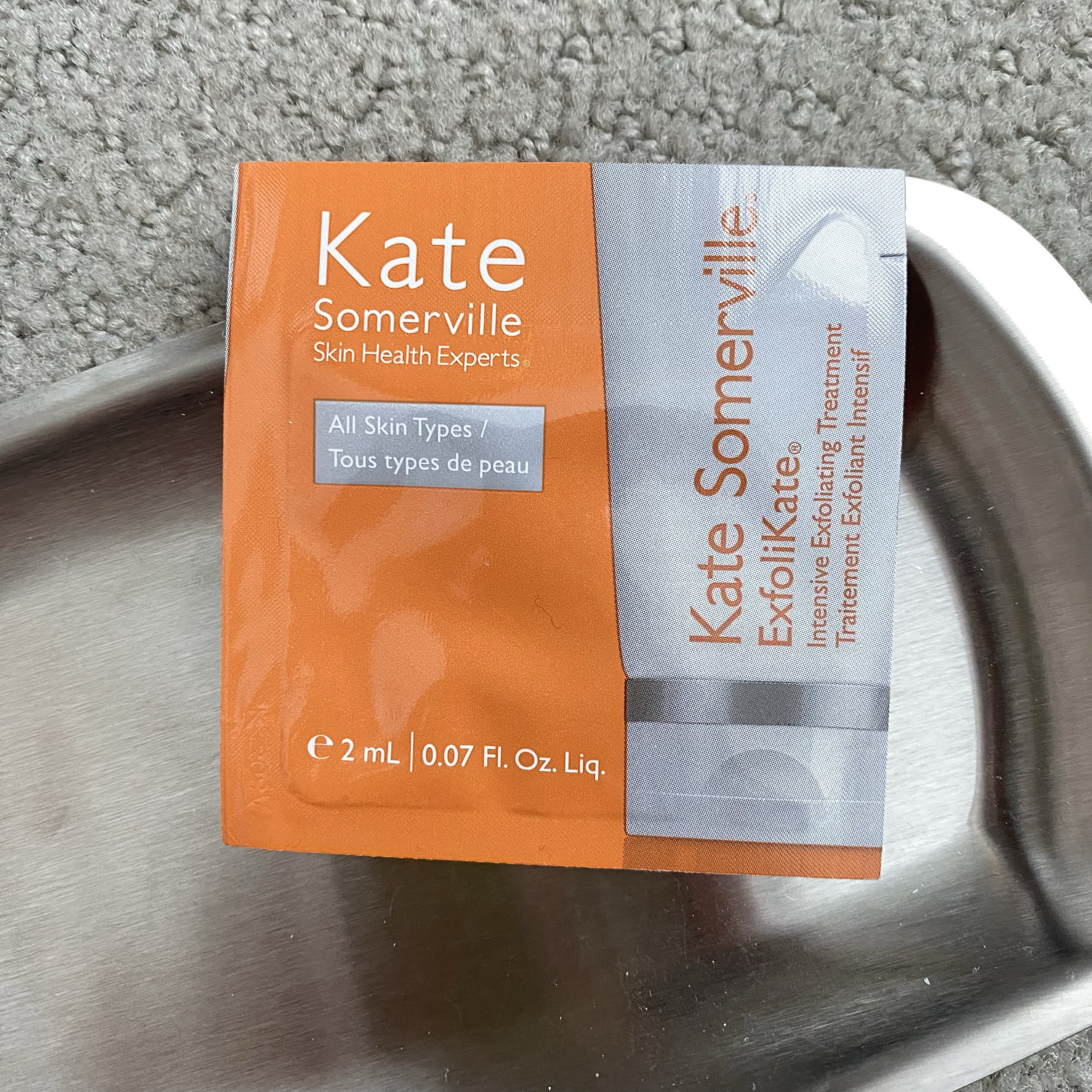 现！美国Kate Summerville凯诗薇 磨砂膏2ml小样 控油清洁去角质