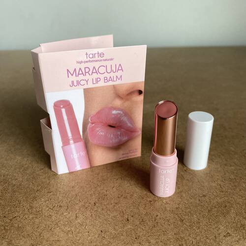 Tarte Maracuja Juicy Lip balm百香果丰盈滋润护唇膏 0.7g小样