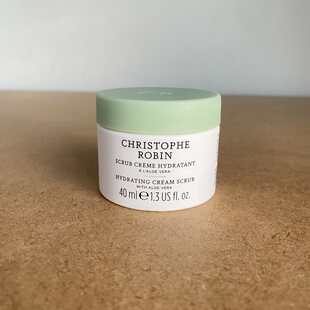 现货！美国ChristopheRobin芦荟头皮磨砂膏 控油保湿洗膏 40 ml