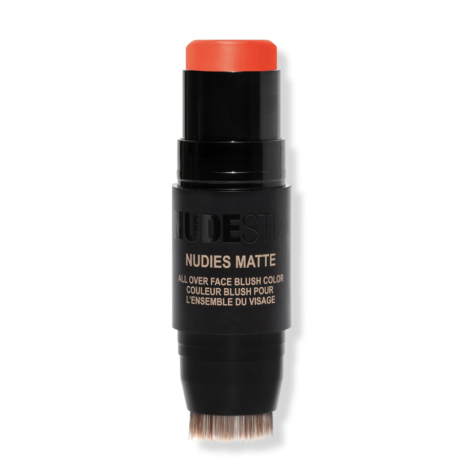 自带刷子～美国NUDESTIX双头唇颊两用多功能哑光腮红棒7g Picante