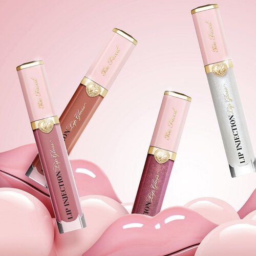 美国Too Faced珠光丰唇蜜亮片保湿唇彩Lip Injection Lip Gloss