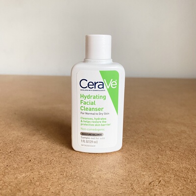 现货！美版CeraVe适乐肤氨基修护保湿无泡洗面奶洁面温和29ml