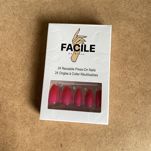 Dirty Shirley~美版正品Facile Press On Nails指甲胶片24个