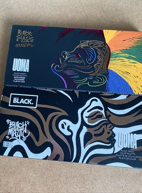 美国UOMA BEAUTY Black Magic Color Palette黑魔法10色眼影盘