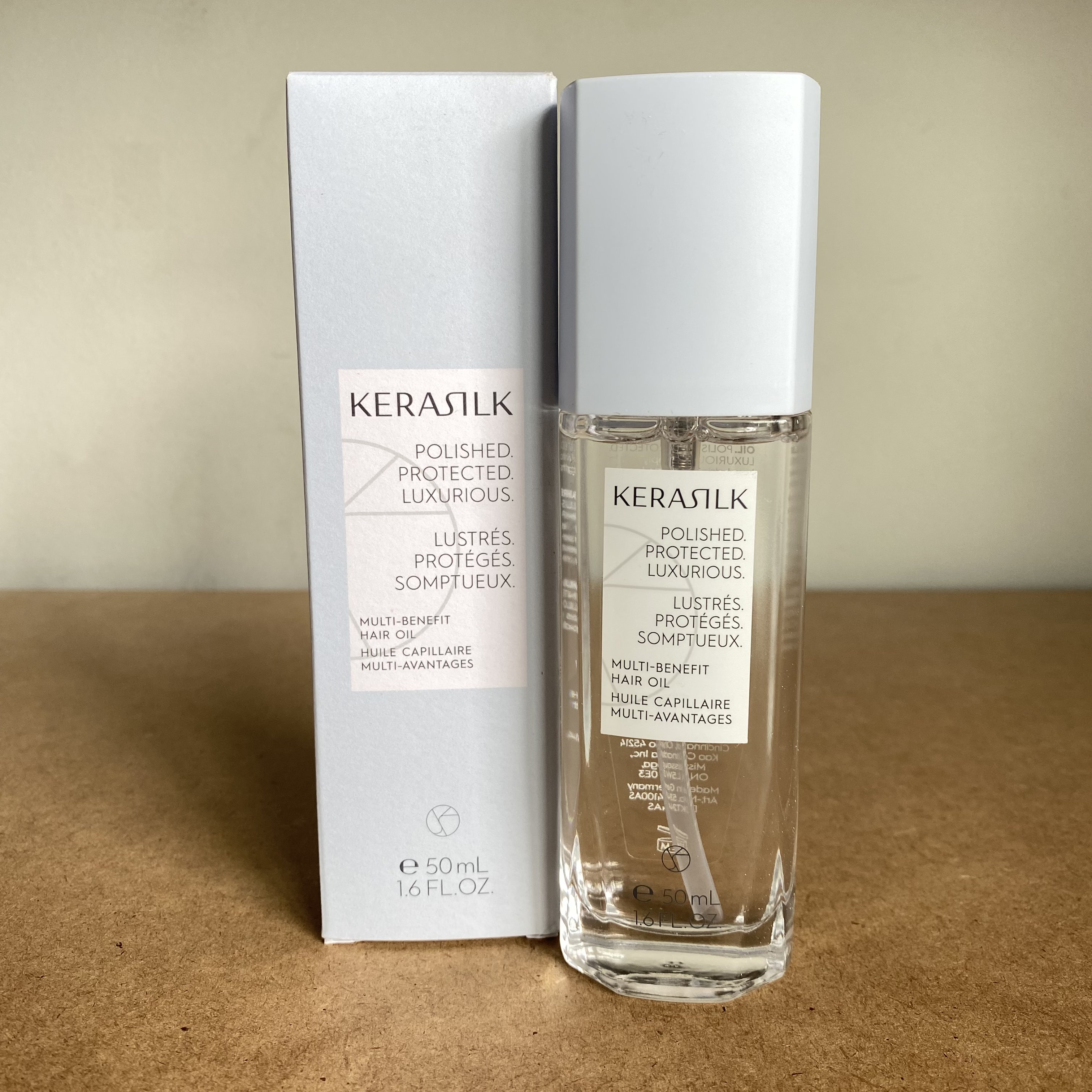 美国Kerasilk Multi-Benefit Hair Oil全明星轻发油 光采亮泽50ml
