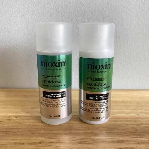 现！美国Nioxin Age Defense头发抗衰强韧修护洗发水护发素50ml
