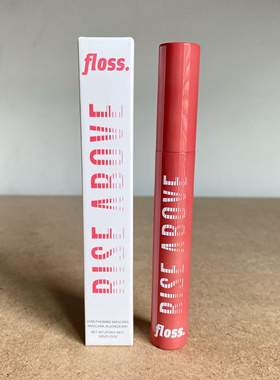现货！美国小众floss Rise Above 纤长睫毛膏 黑色 10G