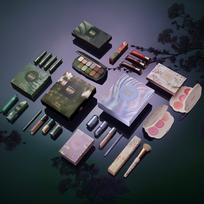 预！美国REM BEAUTY联名WICKED魔法坏女巫25年限量眼影盘腮红唇釉