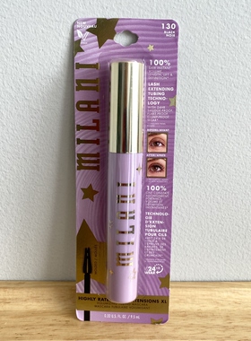 现！美国Milani Highly Rated紫管纤长丰盈睫毛膏#130 黑色9.5ml