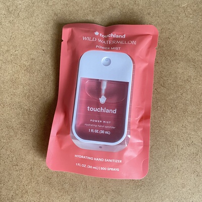 ins超火！美国touchland随身携带免洗洗手液清洁保湿消毒喷雾型