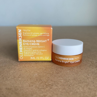 美国Ole Henriksen Banana Bright香蕉眼霜眼周提亮淡细纹3ml小样