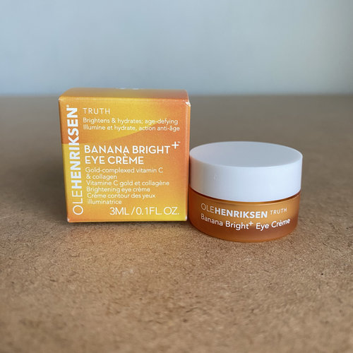 美国Ole Henriksen Banana Bright香蕉眼霜眼周提亮淡细纹3ml小样