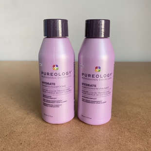 美国Pureology普若绮 保湿锁色氨基酸水盈洗发水/护发素50ml