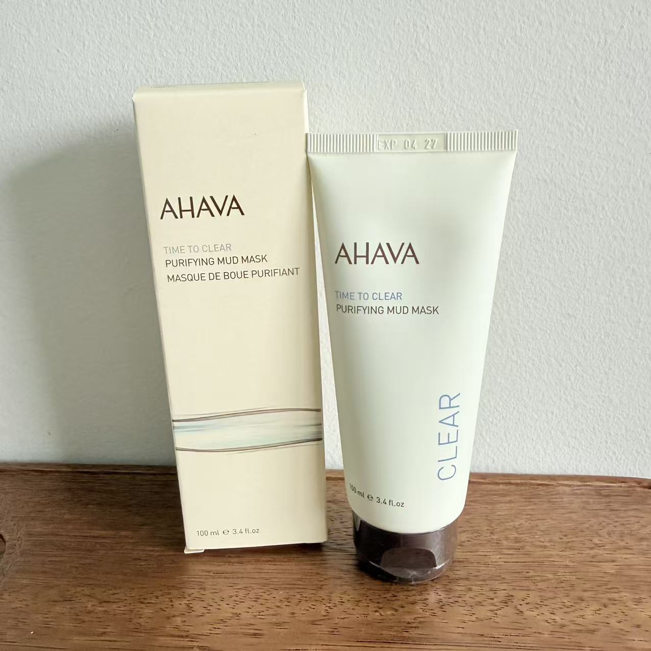 现货！美版AHAVA 死海泥清洁泥膜深层清洁涂抹式面膜100g