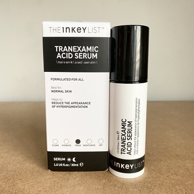 美国The INKEY List传明酸夜间亮肤精华减少色素氨甲环酸提亮30ml