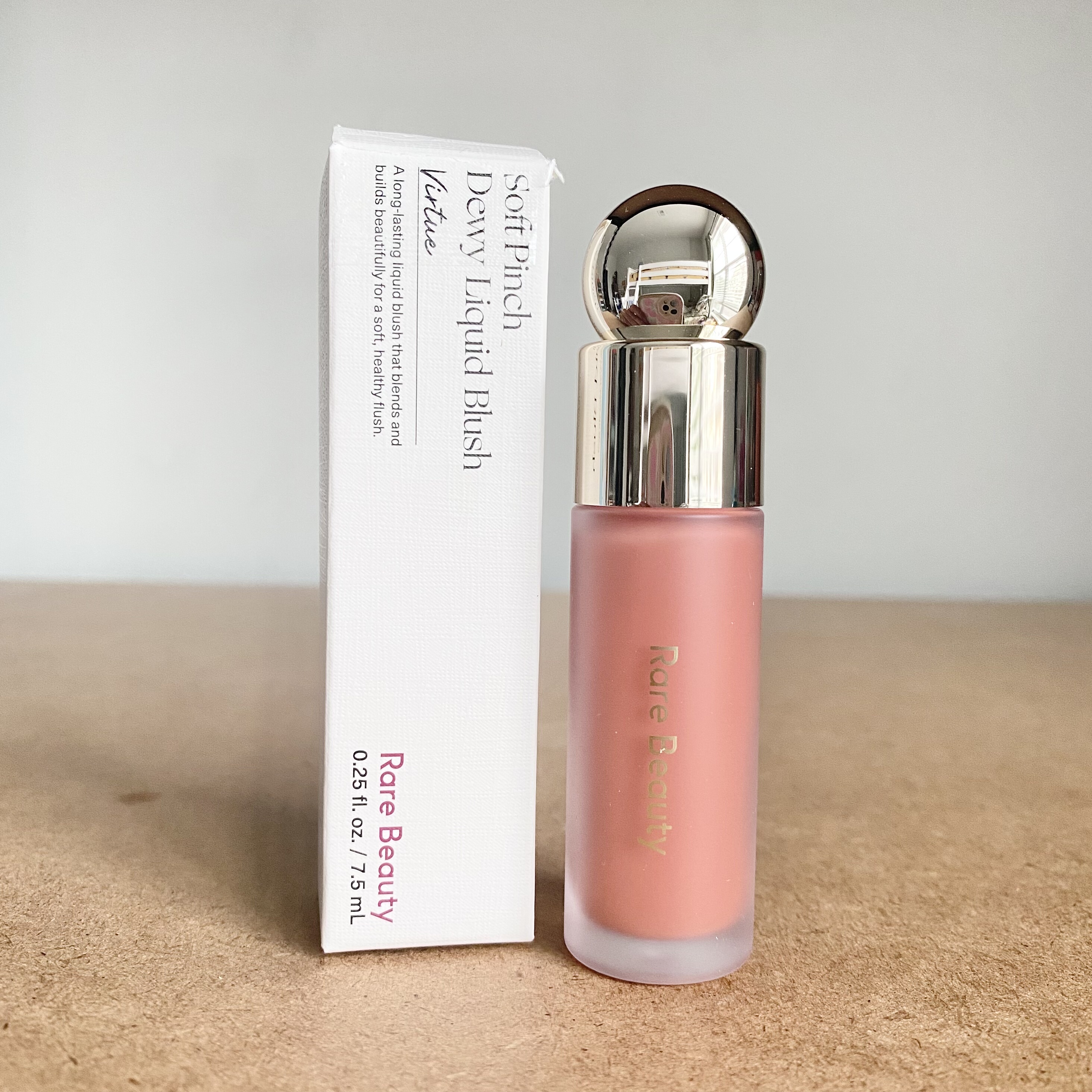 现货！ins超火!美国赛琳娜Rare Beauty液体腮红膏Virtue 7.5ml