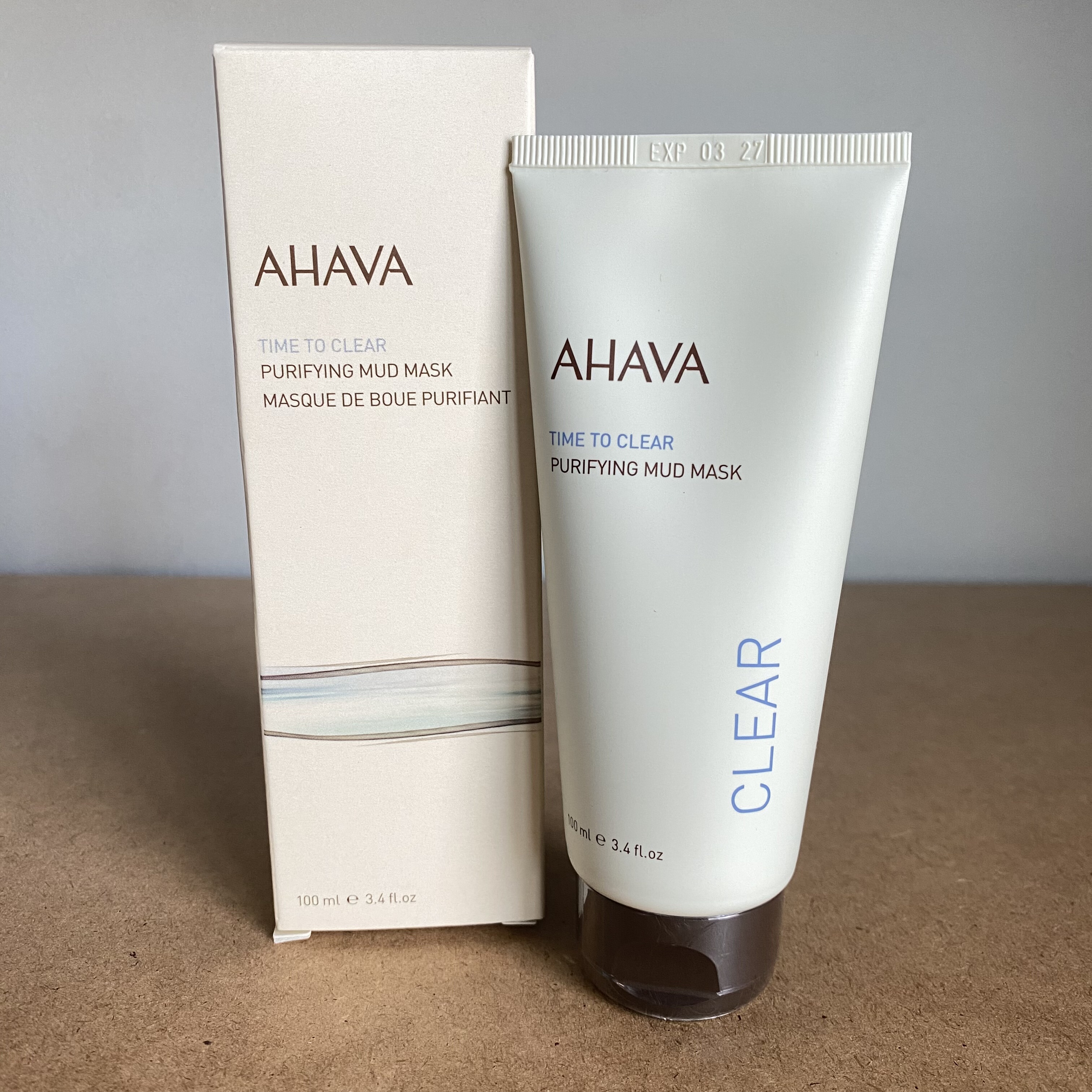 现货！美版AHAVA 死海泥清洁泥膜深层清洁涂抹式面膜100g