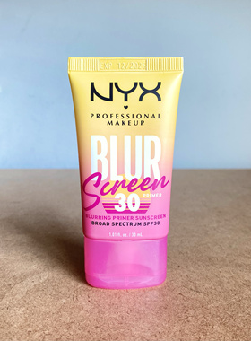 临期亏清～美国NYX Blur Screen防晒妆前乳30ml SPF 30长效持妆