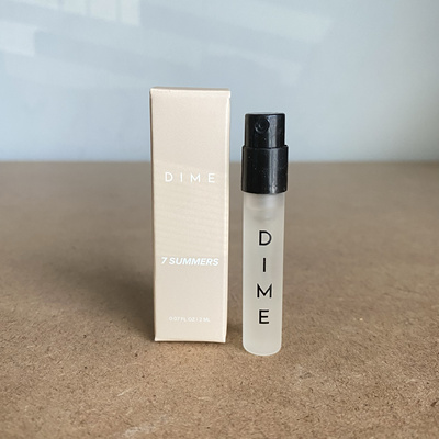 美国DIME Beauty Perfume 7 Summers淡香水喷雾EDT 2ml试管小样