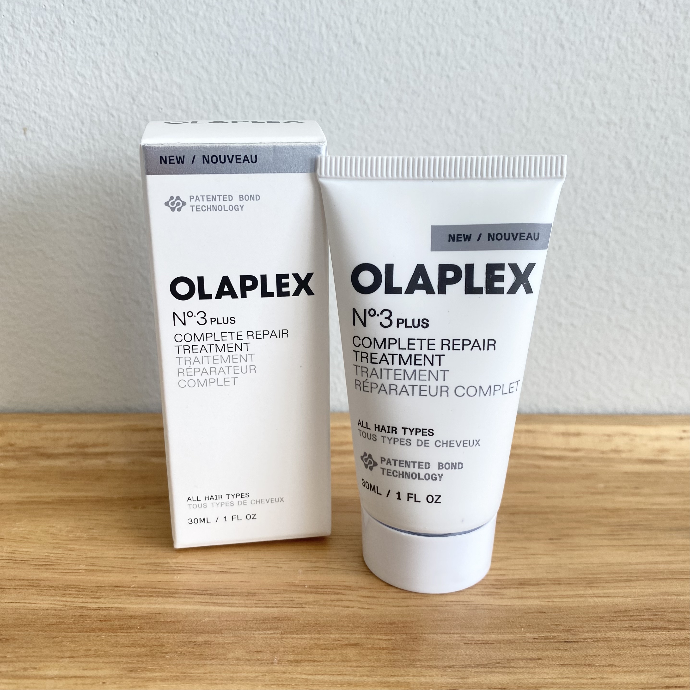 现货！美国Olaplex 3号PLUS升级版 洗前结构修护发膜修复受损30ml