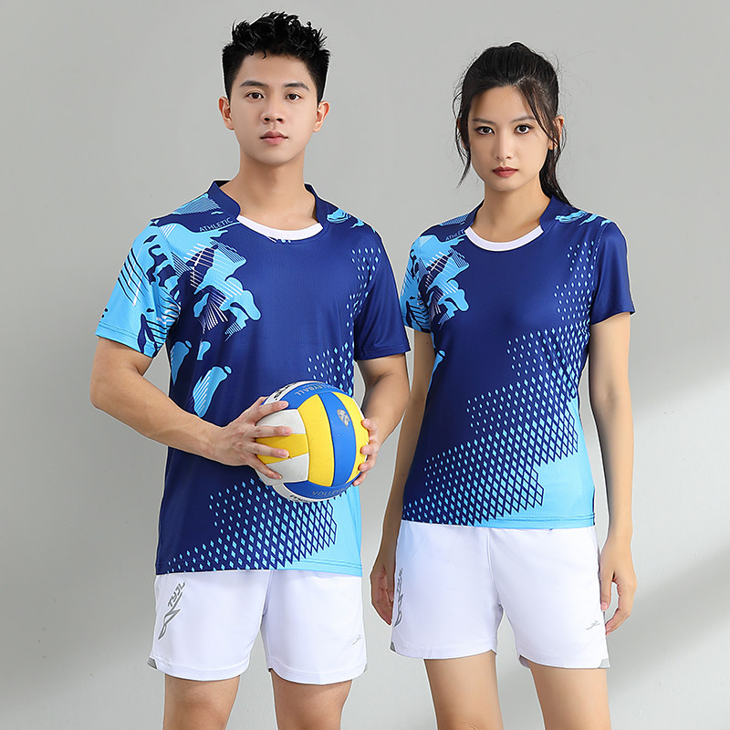 新款羽毛球服套装女男款速干乒乓球衣短袖夏季网球队服运动服定制