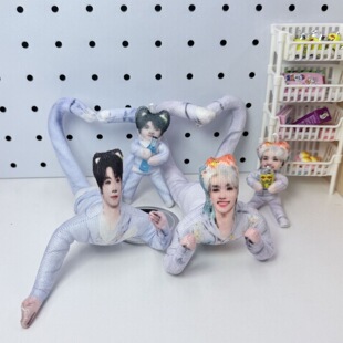 TNT-祺鑫cp马嘉祺丁程鑫抽象老鼠干乳鼠干玩偶挂件有骨架可凹造型