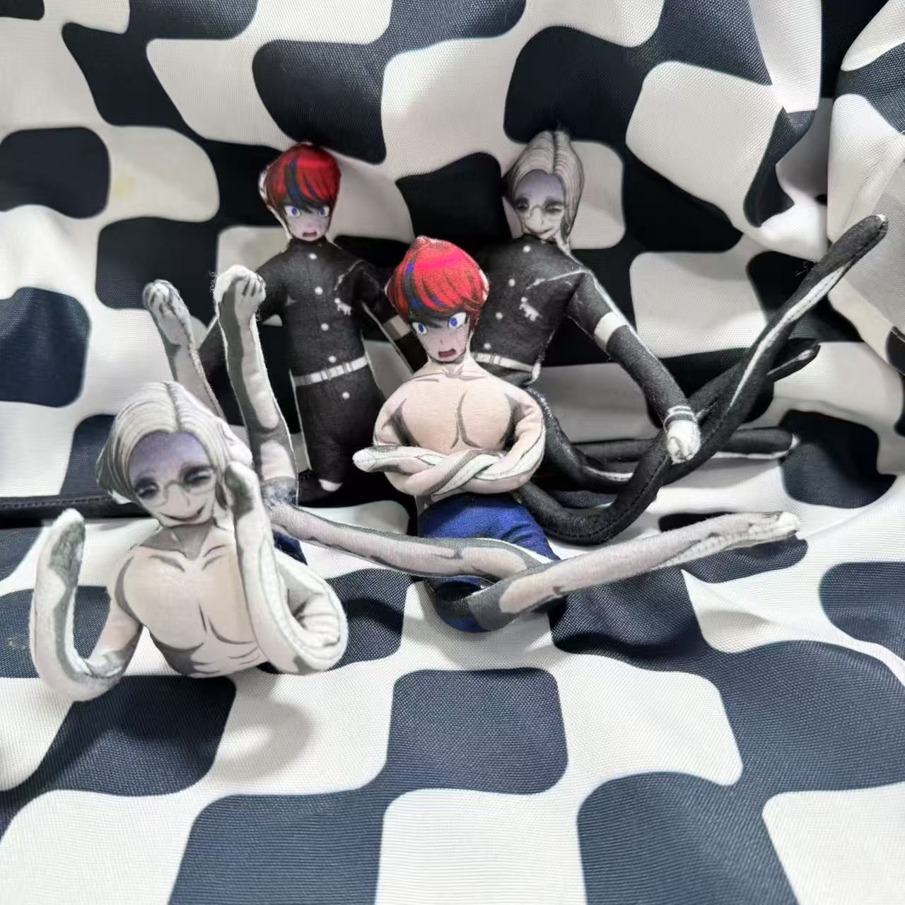 小红书百日战纪老鼠干苍月卫人澄野拓海骨架玩偶可随意摆动有铁丝