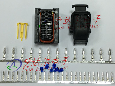 1473252-1 泰科/安普 TE/AMP 40P汽车ECU连接器外壳 护套（整套）