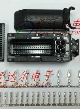 9-368290-1 泰科/安普 TE/AMP 81P连接器 护套 ECU原装（整套）