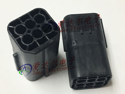 174264-2 泰科/安普 TE/AMP 6P连接器外壳 护套 进口原装正品