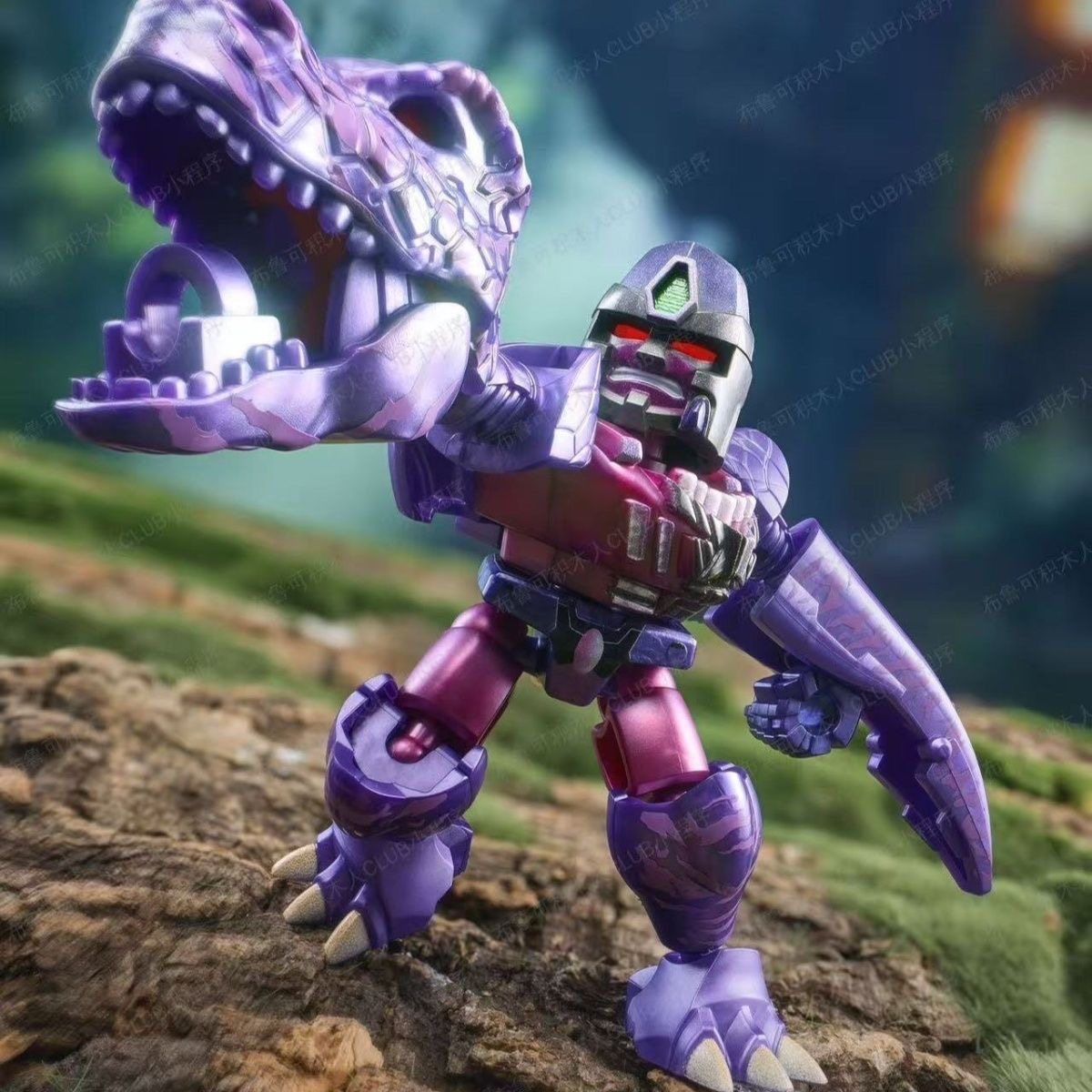 布鲁可积木人变形金刚星辰版第6弹战争巨械威震天拼装盲盒玩具