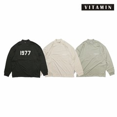 现货 FEAR OF GOD ESSENTIALS L/S TEE 22SS FOG副线 1977长袖T恤