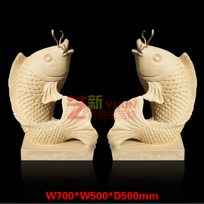 新款水泥砂岩玻璃钢装饰摆件定制