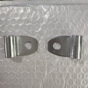 雨棚配件铁片雨篷挡风板支撑杆支架铁片