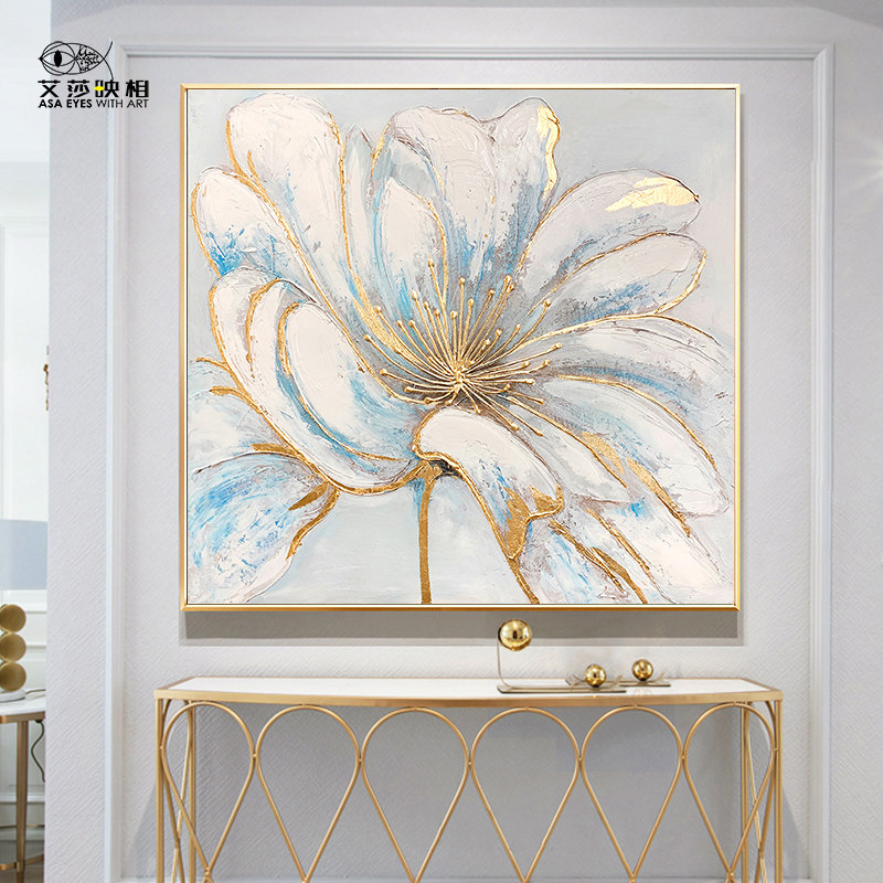 海棠花油画素材模板 海棠花油画图片下载 小麦优选