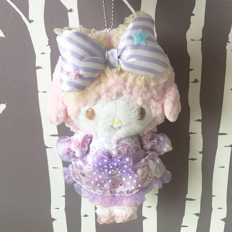 Japan Sanrio Sanrio Key chain Key buckle Bag Plush Doll Pendant 17BOin the Festive supplies/Gift , Gift ideas , Keychain  category - from Buy2taobao.com to provide professional Taobao agent buy service
