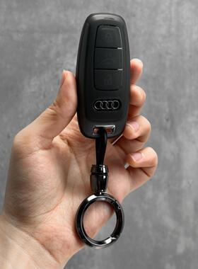 HEYCASE适用2024款奥迪a6l钥匙套新款a7l/a8/q7/q4etron高端男款