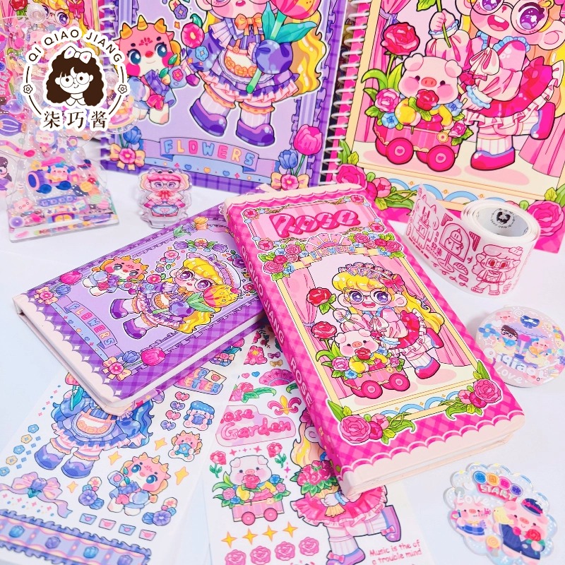 柒巧酱weeks方格本手帐本手账本